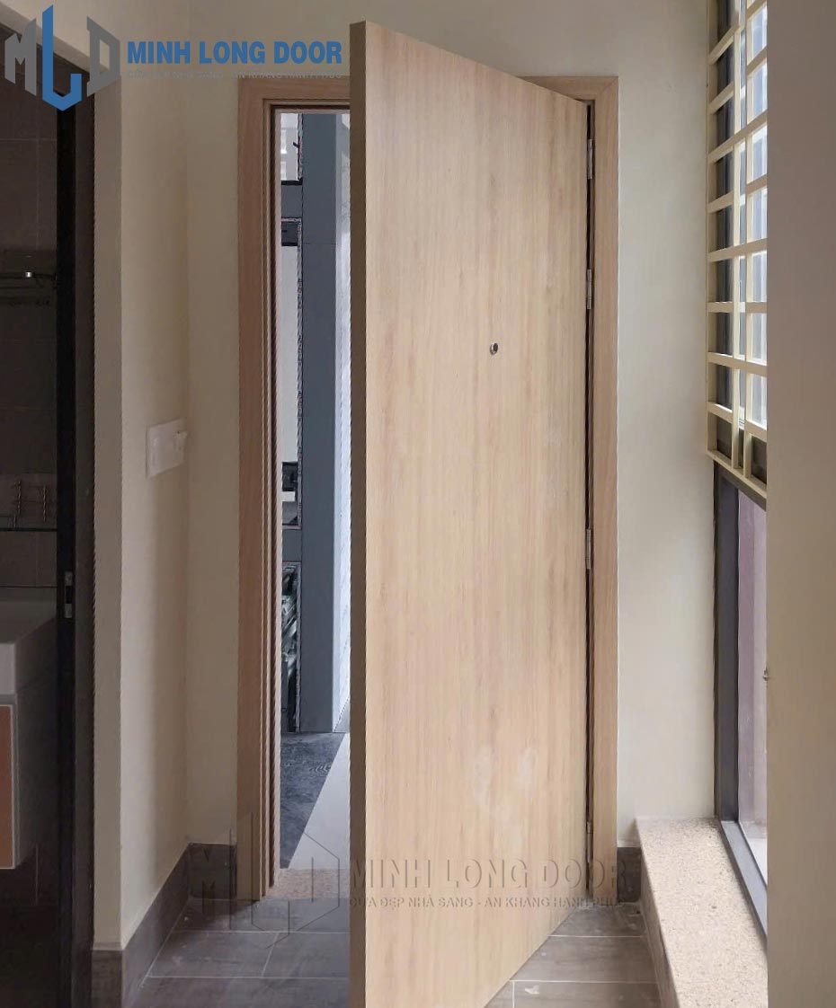 Cửa đi nhựa Composite nhựa anh Văn