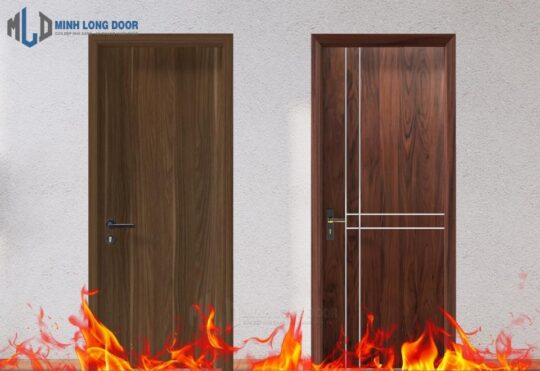 Cửa nhựa Composite chống cháy