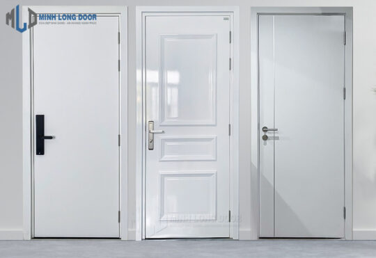 Cửa nhựa Composite màu trắng