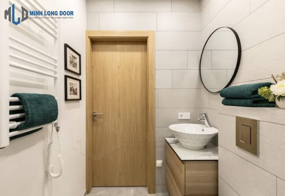 Cửa nhựa chống nước 100% thích hợp cho nhà tắm