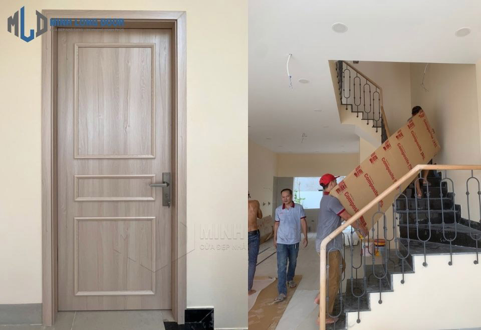 Dự án cửa composite phào nổi Anh Tùng Cần Giờ